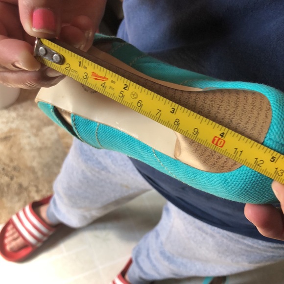 Mundo Terra turquoise high heels shoes - Picture 4 of 6